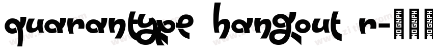 Quarantype Hangout R字体转换